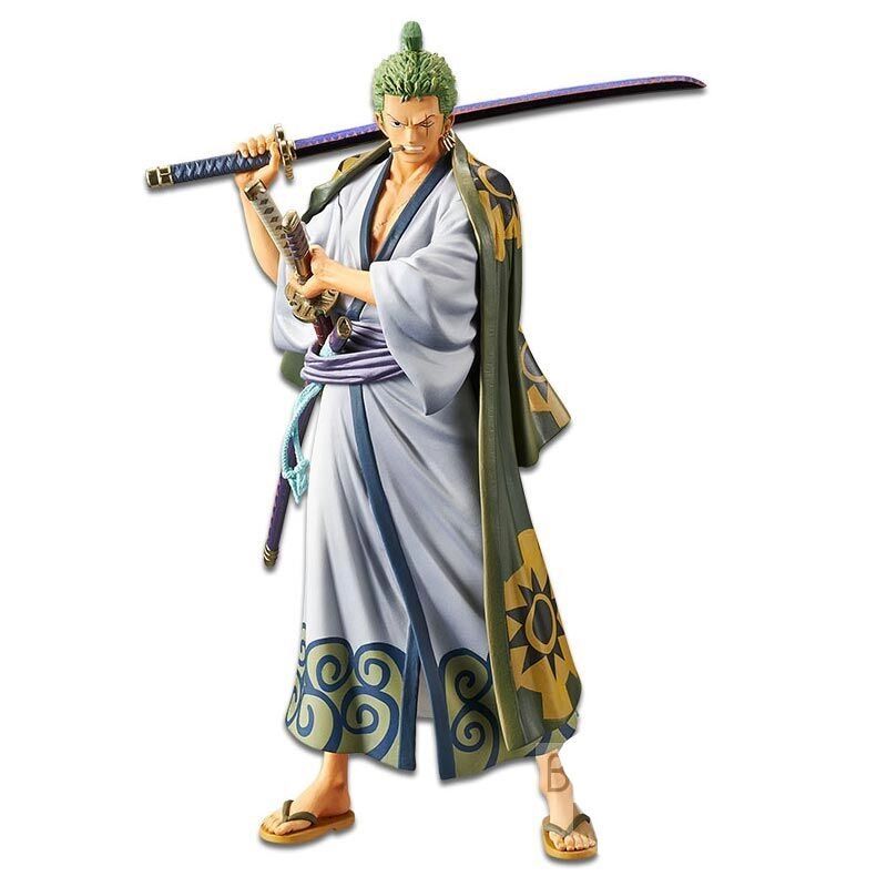 Roronoa Zoro - One Piece DXF THE GRANDLINE MEN Wano Country Vol. 2 - Figure Anime Polyvinyl Chloride (BANPRESTO)