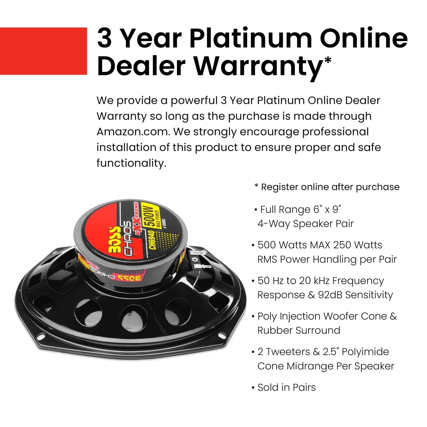 CH6940 - 6x9 Inch 4 Way