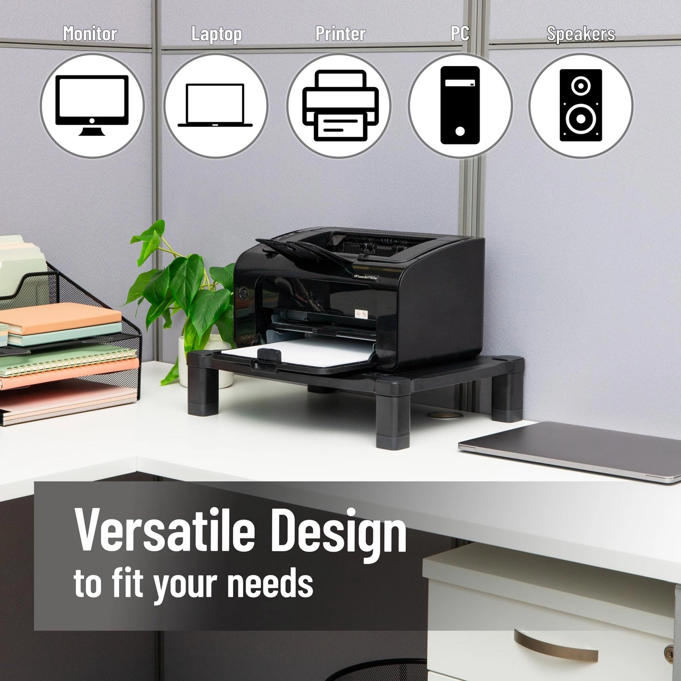 Triangle Monitor Stand - 40lb18kg Adjustable Height