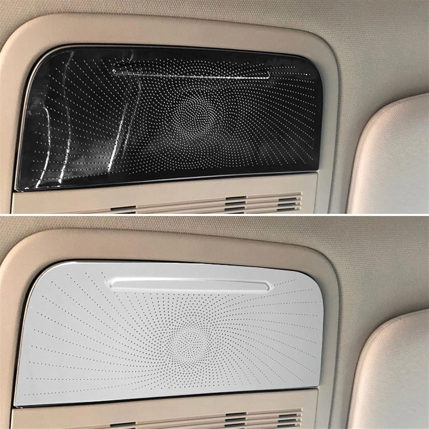 Car Speaker Cover Trim - Lincoln Aviator U611 2020-2021 Black B