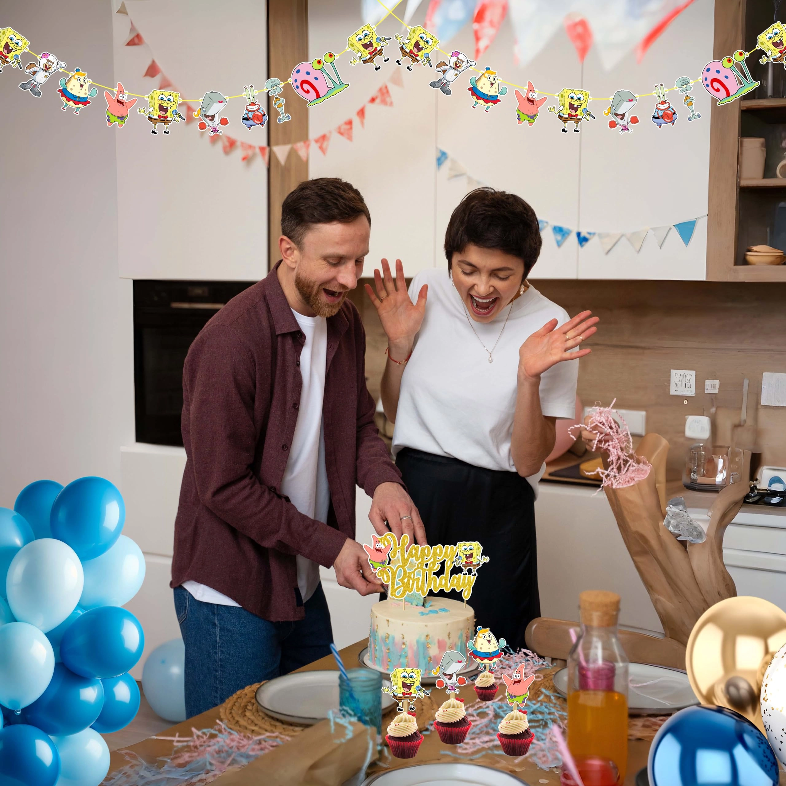 Spongbob Squarepants Themed Birthday Party Supplies - Birthday