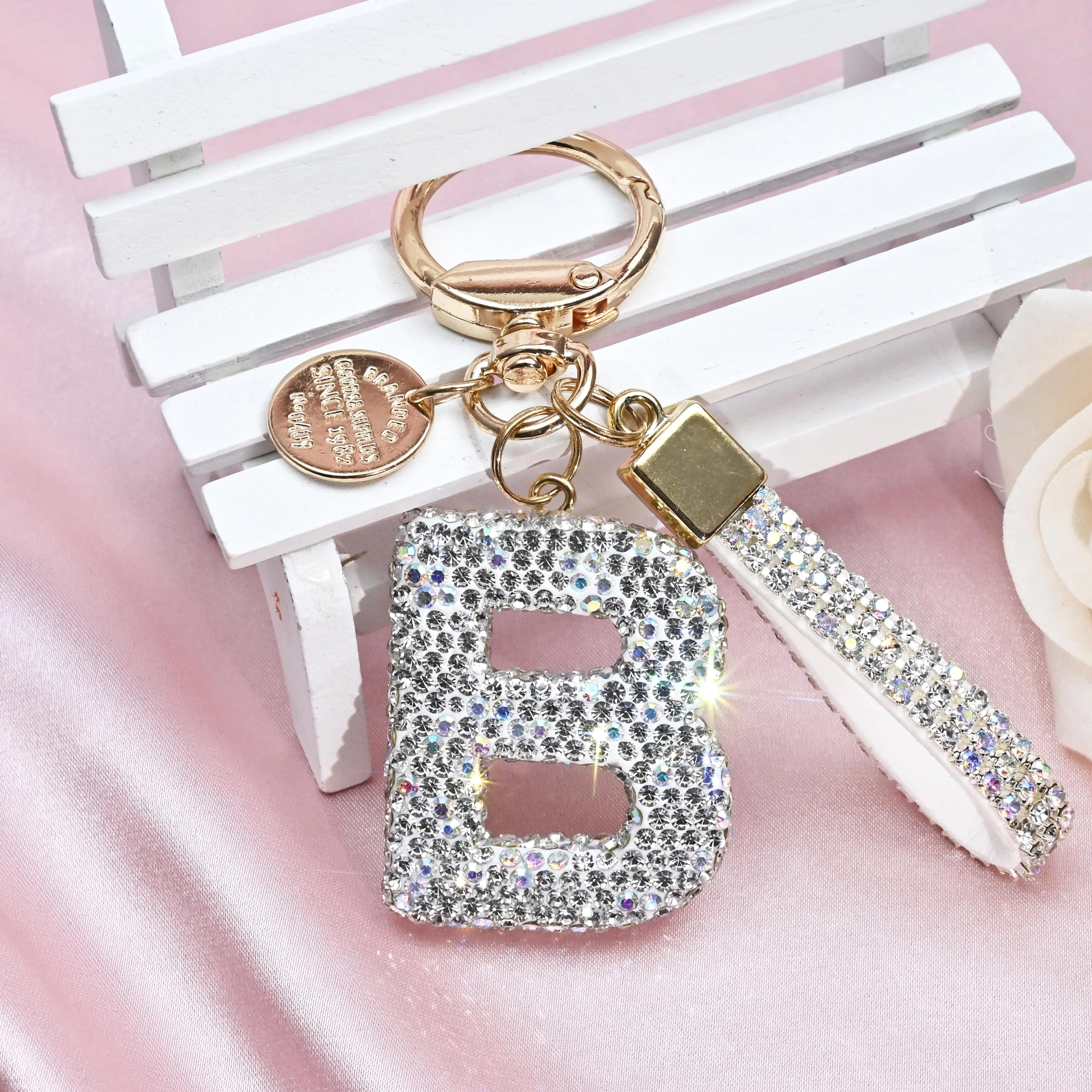 Initial Letter Keychain - Letter