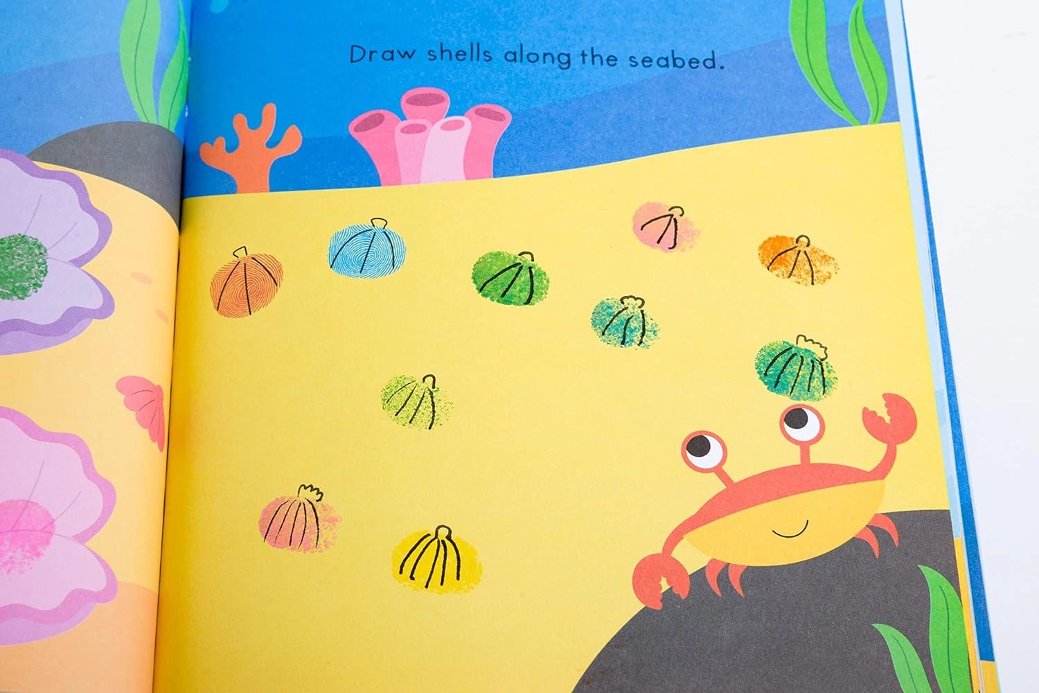 Mermaids & Friends Finger Prints Kit - 3+ years