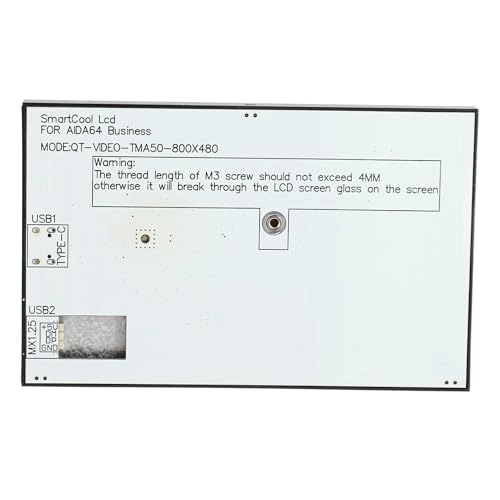 Computer Temp Monitor - 5in 800x480 Micro Usb