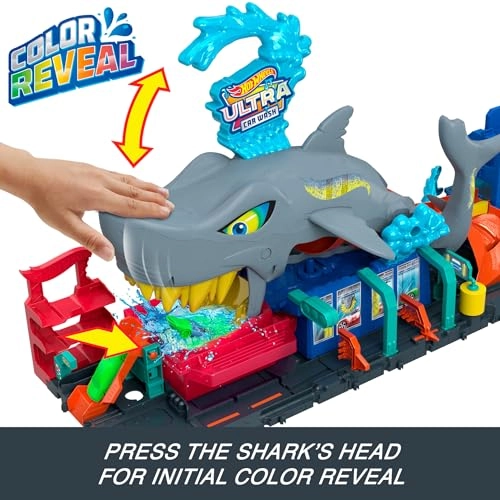 Let's Race Netflix - City Shark Wash Station - 1:64