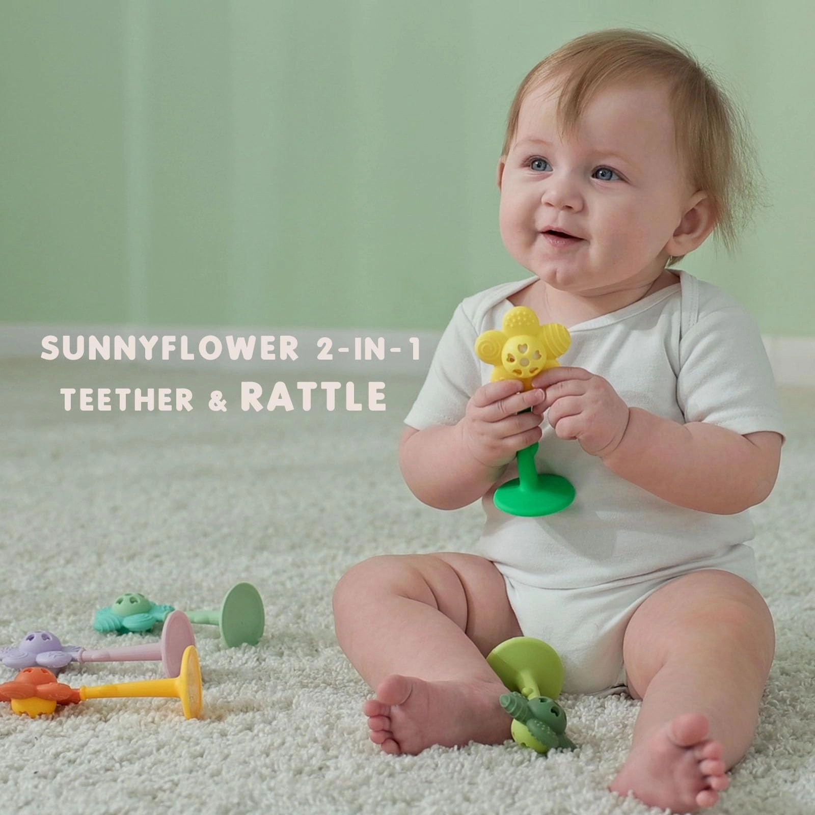 Sunnyflower Teether - Silicone