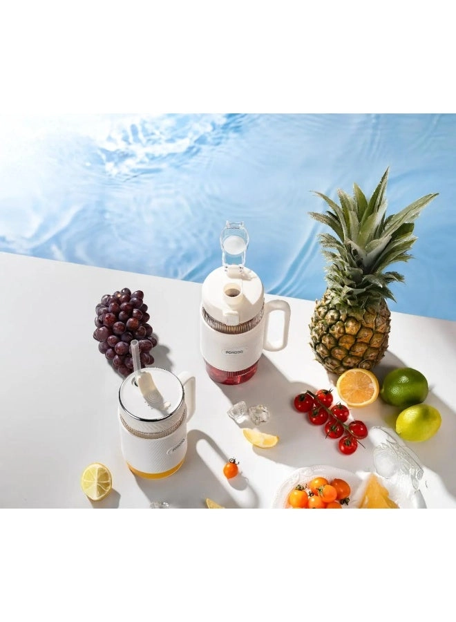 Lifestyle Portable Dual-Cup Smoothie Blender - 80W