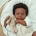 Reborn Baby Doll - 20Inch Full Vinyl Body African American black curly hair Ages 3+