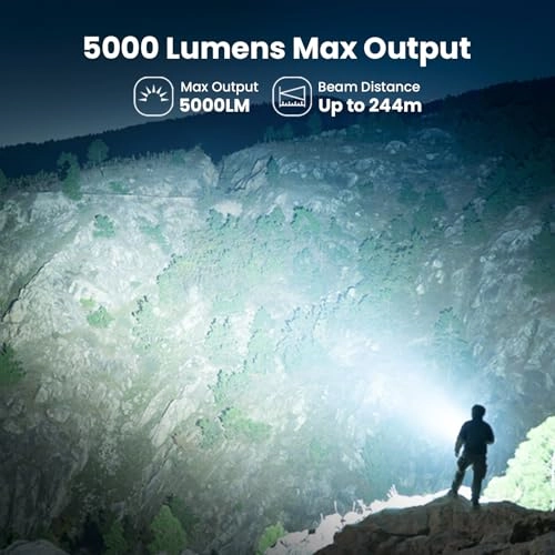 SD11 - 5000 Lumens IPX8 Waterproof