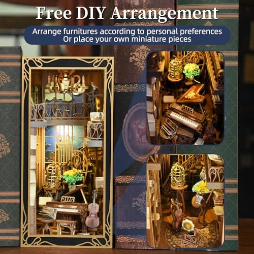 Book Nook Kit - Pianist With Nightingale