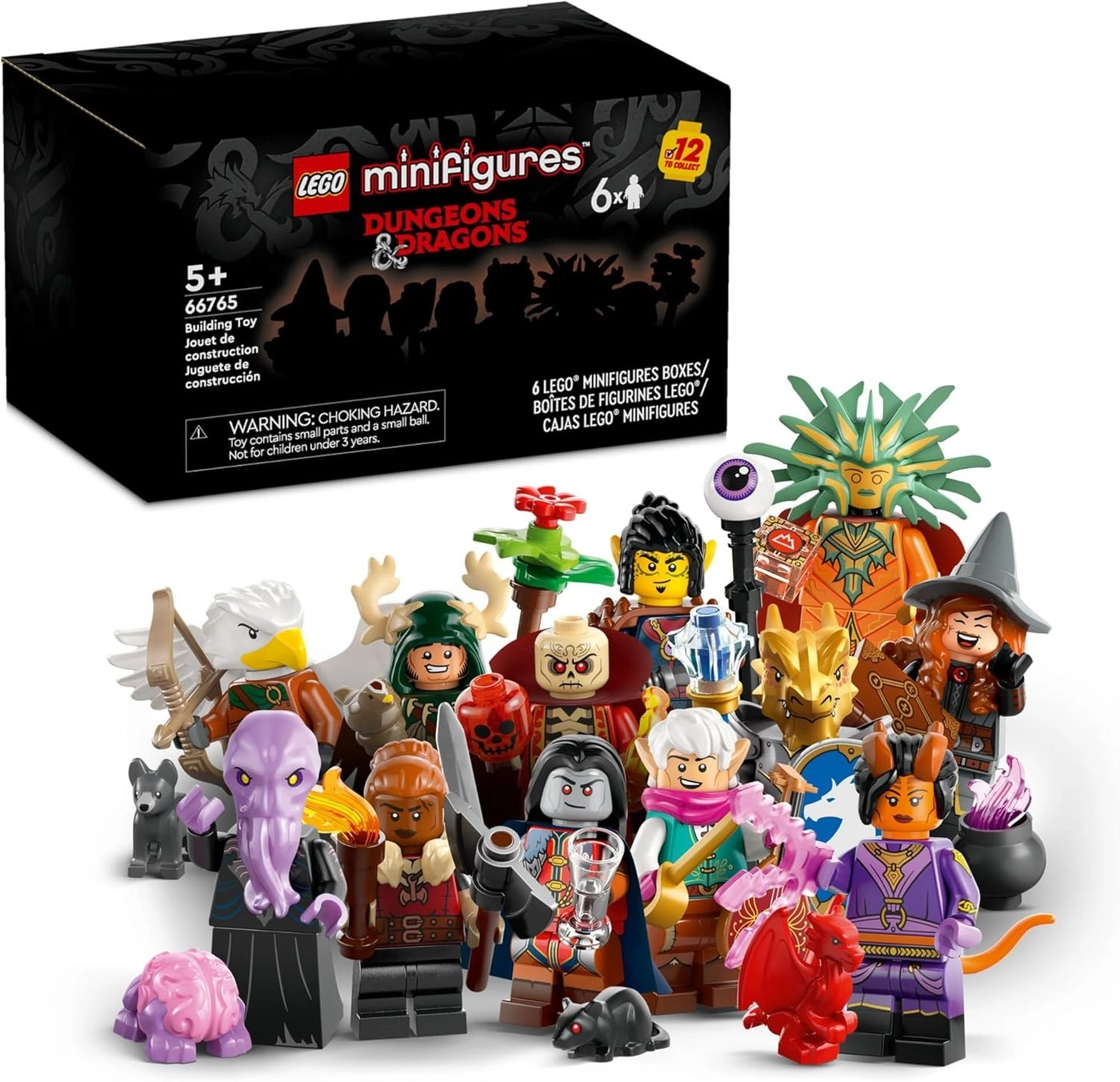 Dungeons & Dragons Minifigures 6 Pack (66765)