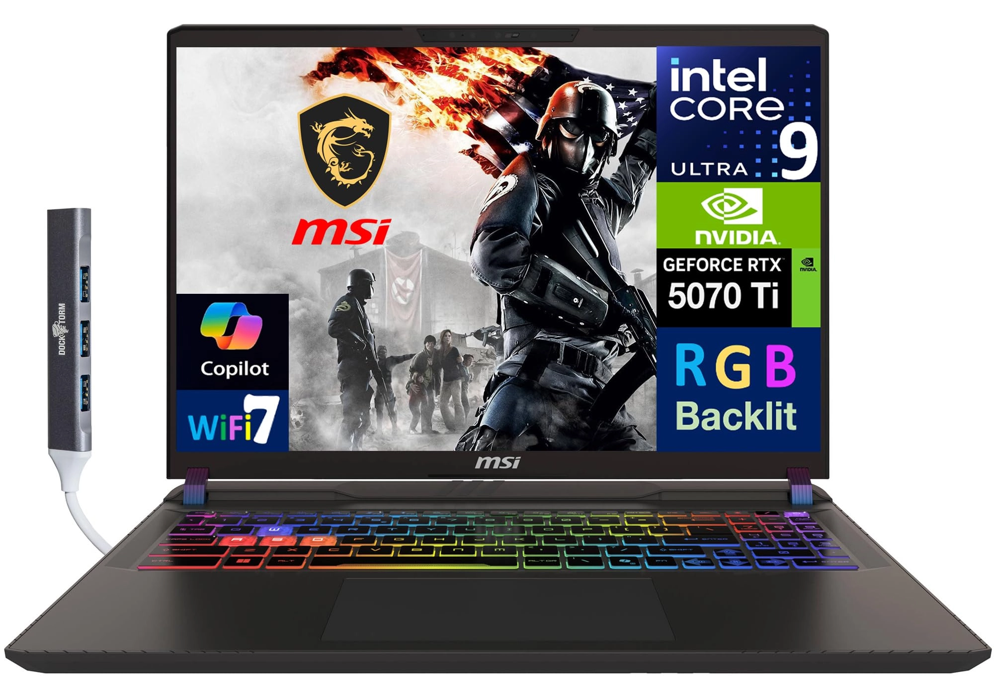 MSI Vector 16 HX - 16'' Core i9-275HX 64GB DDR5 2TB SSD