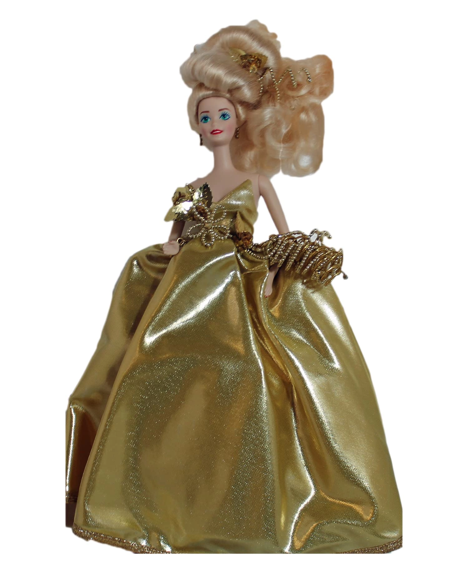 Mattel Barbie Gold Sensation - Porcelain Limited Edition Ages 15+