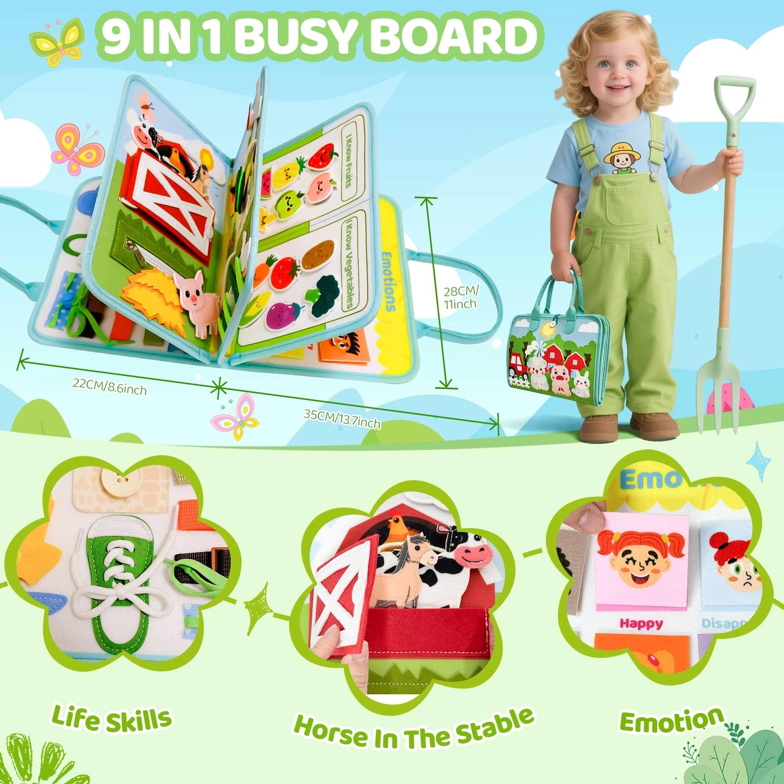 Busy Book - 36m+