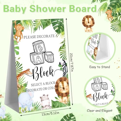 Baby Shower Blocks - 12 years and up 136 pieces