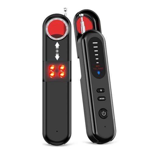 Hidden Spy Camera Detector - Portable RF/Wireless Signal Scanner