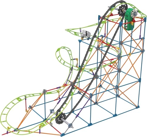 K'NEX Typhoon Frenzy 2 In 1 Roller Coaster - 2-in-1 19 ft 649 Piece