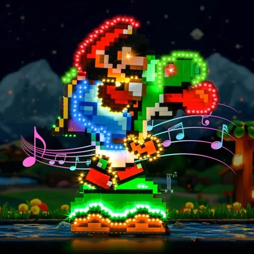 Music Version Light Kit - 71438 Super M'ario