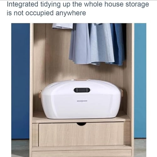 Clothes care machine - 900W steam 600W drying