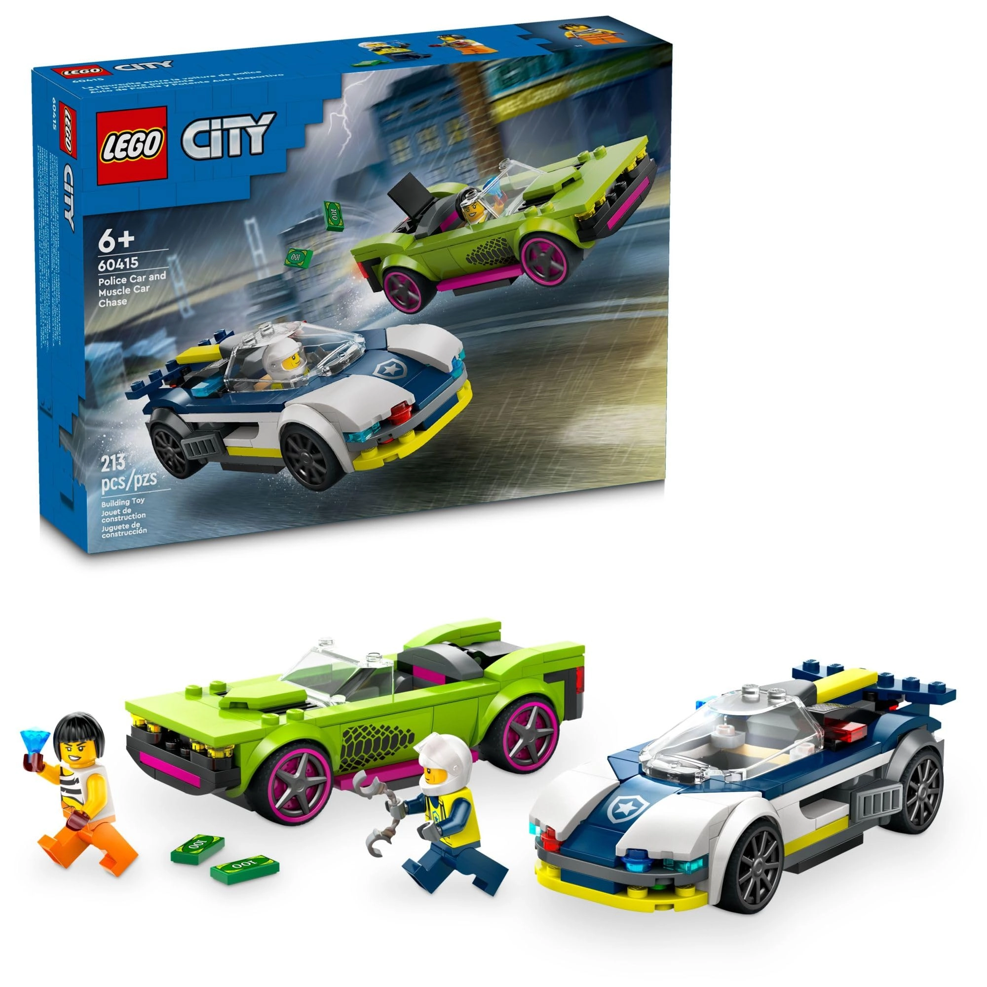 City Police Car and Muscle Car Chase (60415)