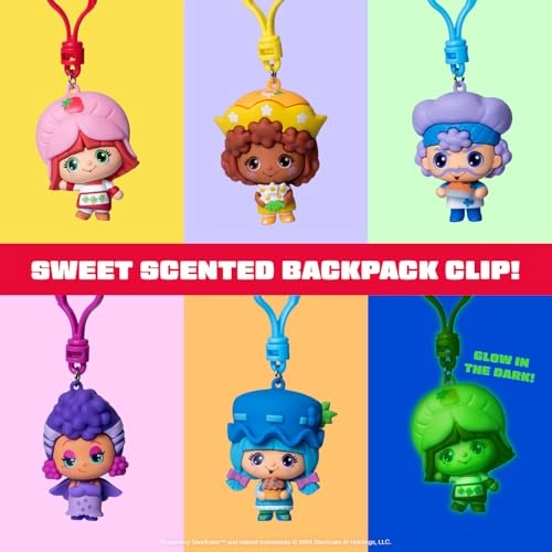 Strawberry Shortcake Cheebee Keychain - Mystery Blind Bag 3-Pack