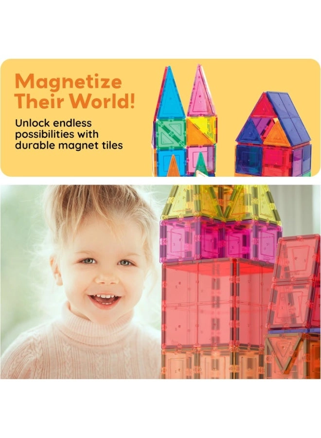 Magnetic Tiles - 60 pcs