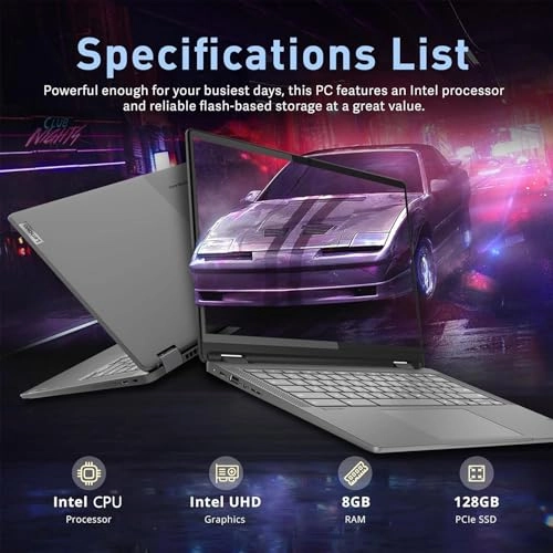 IdeaPad Flex 3i 82T3 - 15.6'' Pentium N6000 8GB DDR4 128GB eMMC