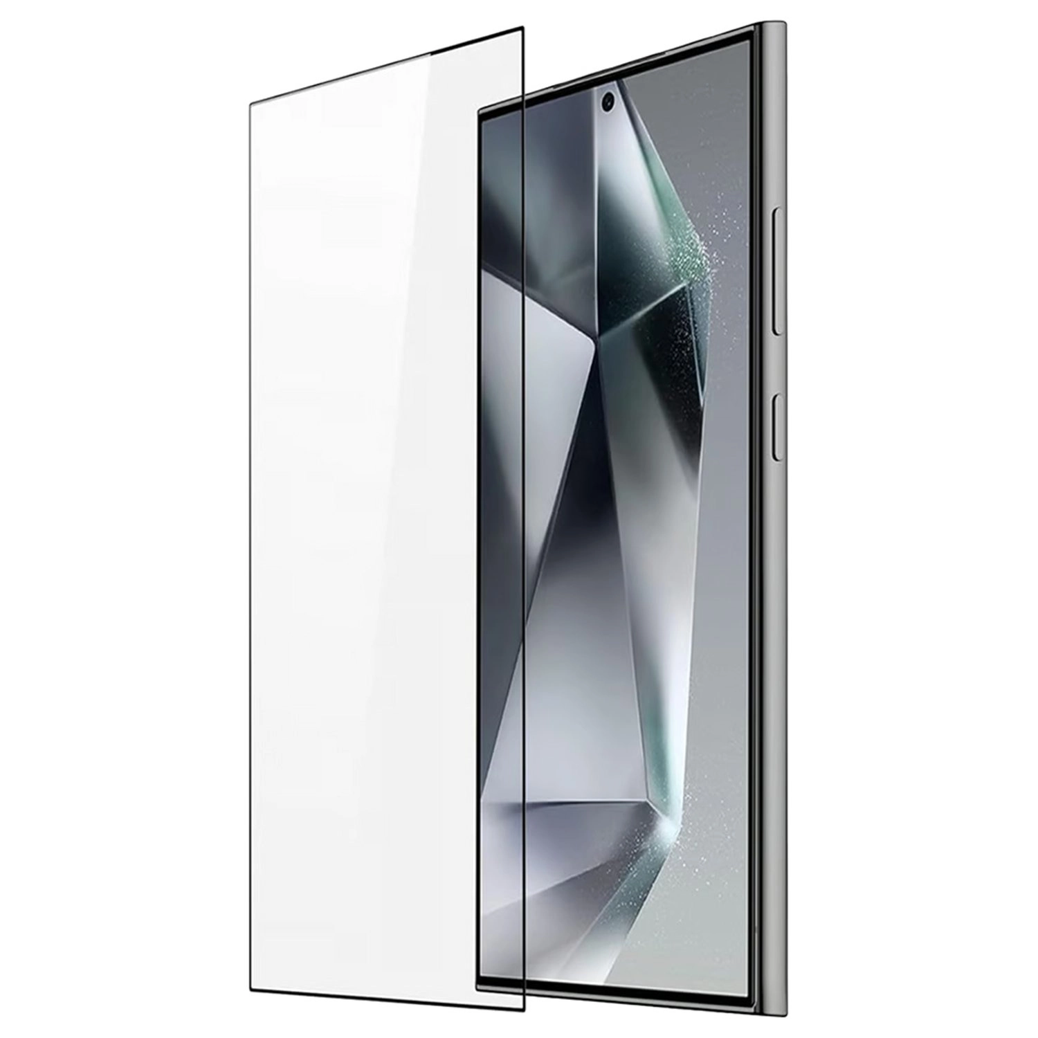 Trands HD Tempered Glass Screen Protector for Samsung Galaxy S24 Ultra