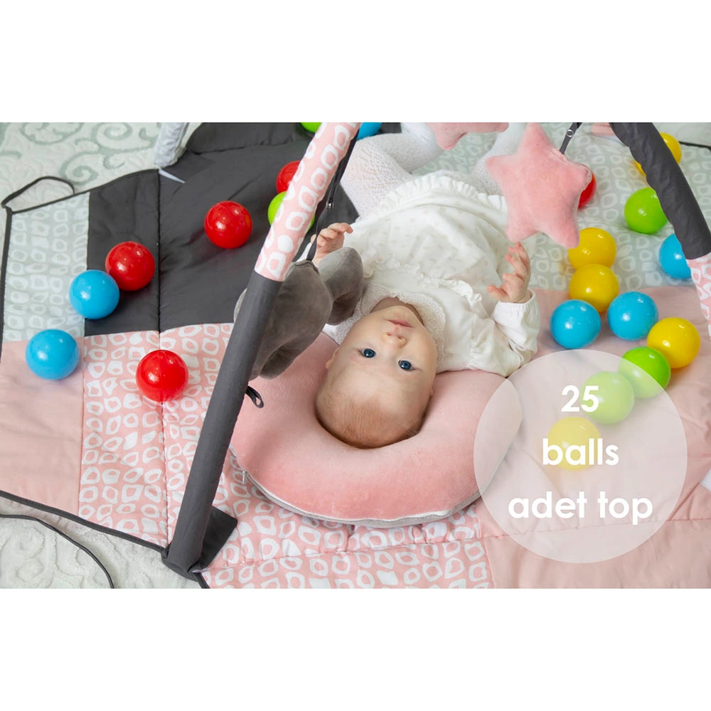Play Mat With Balls & Toys - 0 months