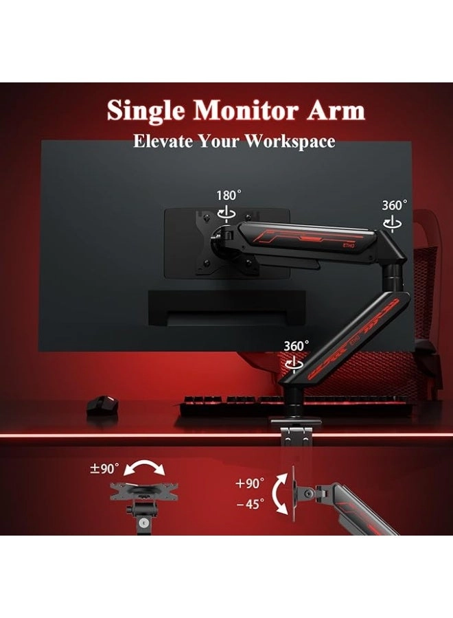 Monitor Arm - Single 13-32 inch 75x75/100x100mm