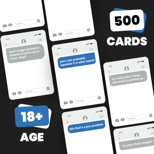 Left on Read - 500 Cards Adult