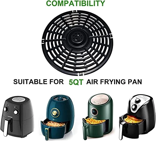 Air Fryer Grill Pan - Premium, Food-Grade Durable Steel 1