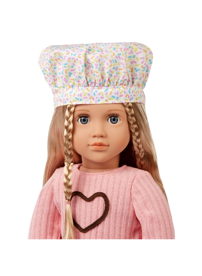 Emery Fashion Doll Playset - 18-inch Baking Ages 3+