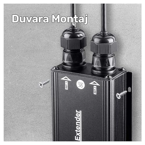 PoE Extender - 2 Output PoE Ports 30 watts per port 60 watts input 802.3bt/802.3at/802.3af 1000 Megabits Per Second