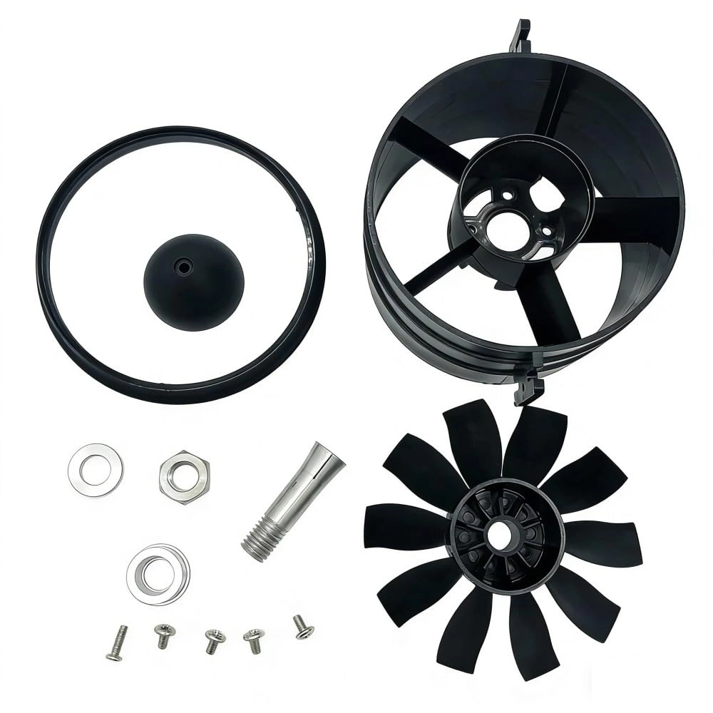 pljYocdO8903 90mm Ducted Fan - Fit For RC Plane One Color