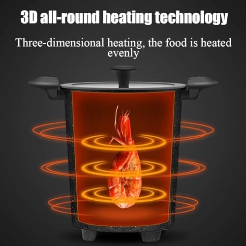 Automatic Cooking Machine - Portable Commercial Drum Type