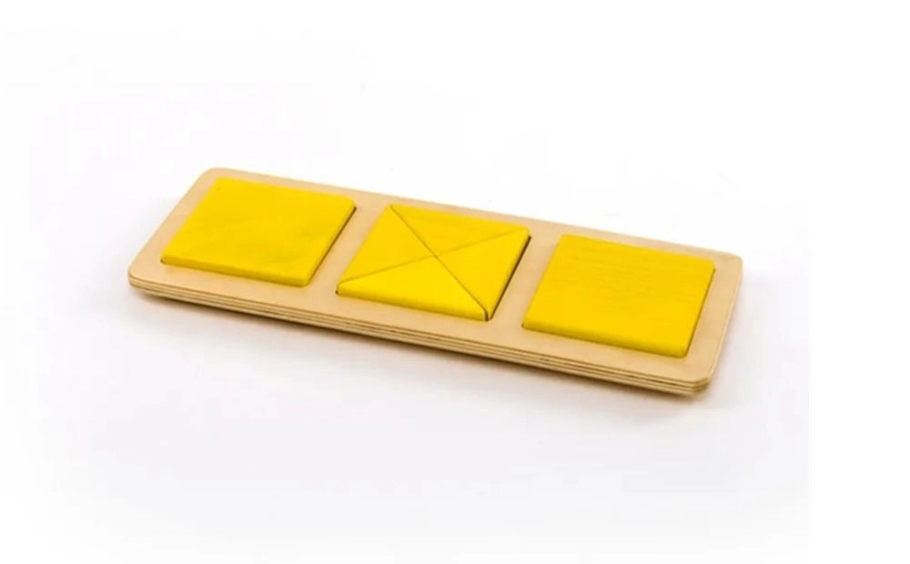 Squares And Triangles - Suitable for 12 months and above 8 Pcs