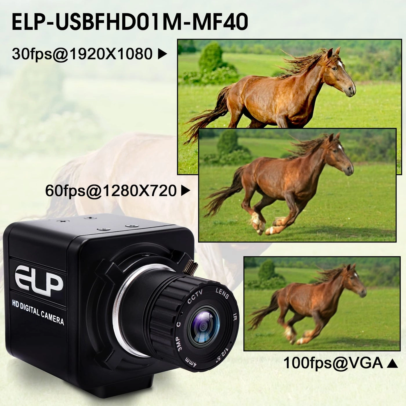 USB Camera - 2Megapixel 1080p 100fps