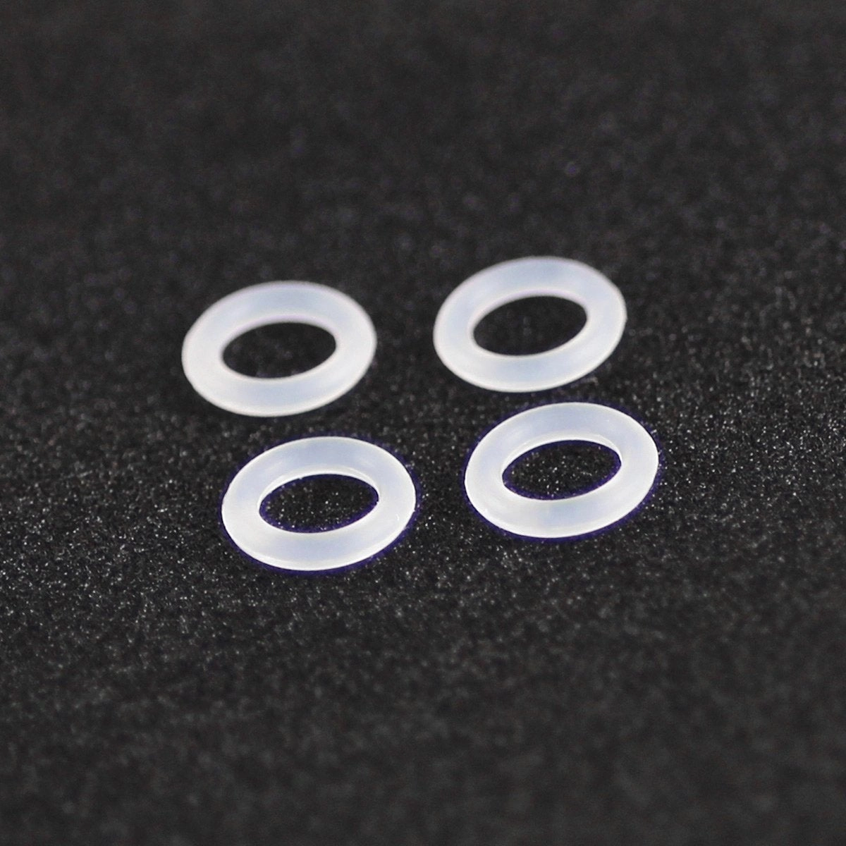 Rubber O-Ring Sound Dampeners - 144 pcs