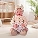 Reborn Baby Doll - 17 Inch Soft Vinyl Can Drink & Pee Ages 3+