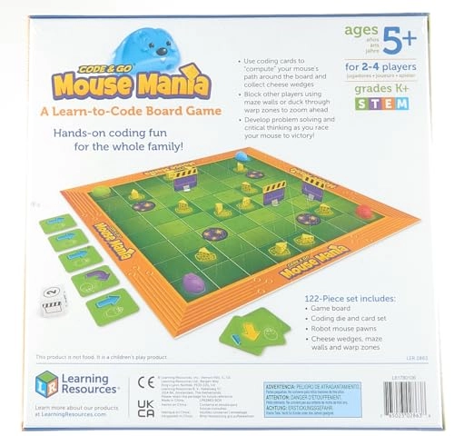 Code & Go Mouse Mania Coding Critical Thinking Mathematics Problem Solving Science - 5 - 8 years