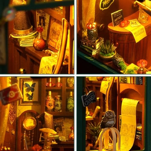 Magic House - 3D Mini Dollhouse Musical Movement