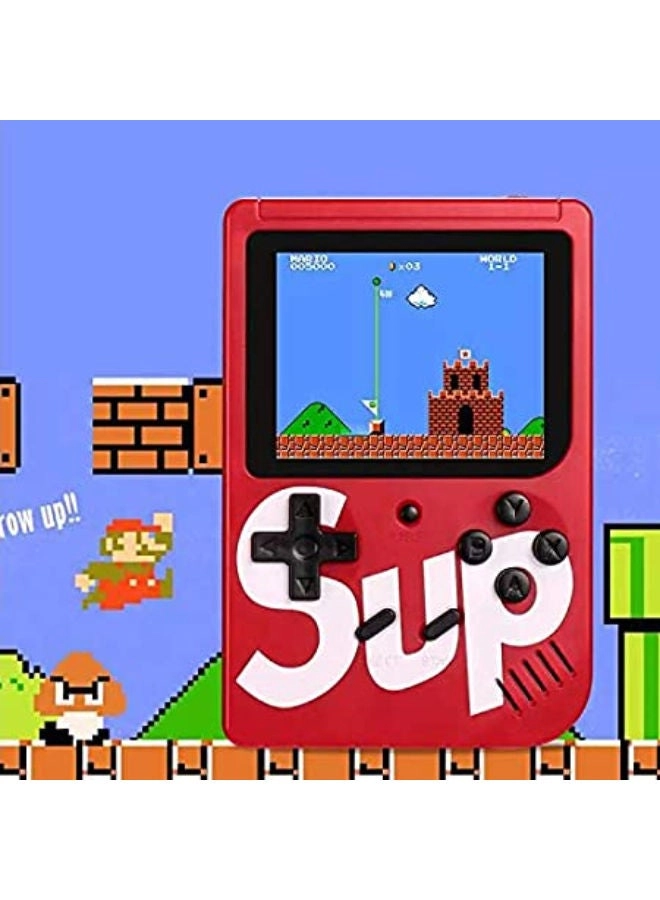 Handheld Game Console - 400 Built-in Games 3-Inch Color Screen Rechargeable Battery