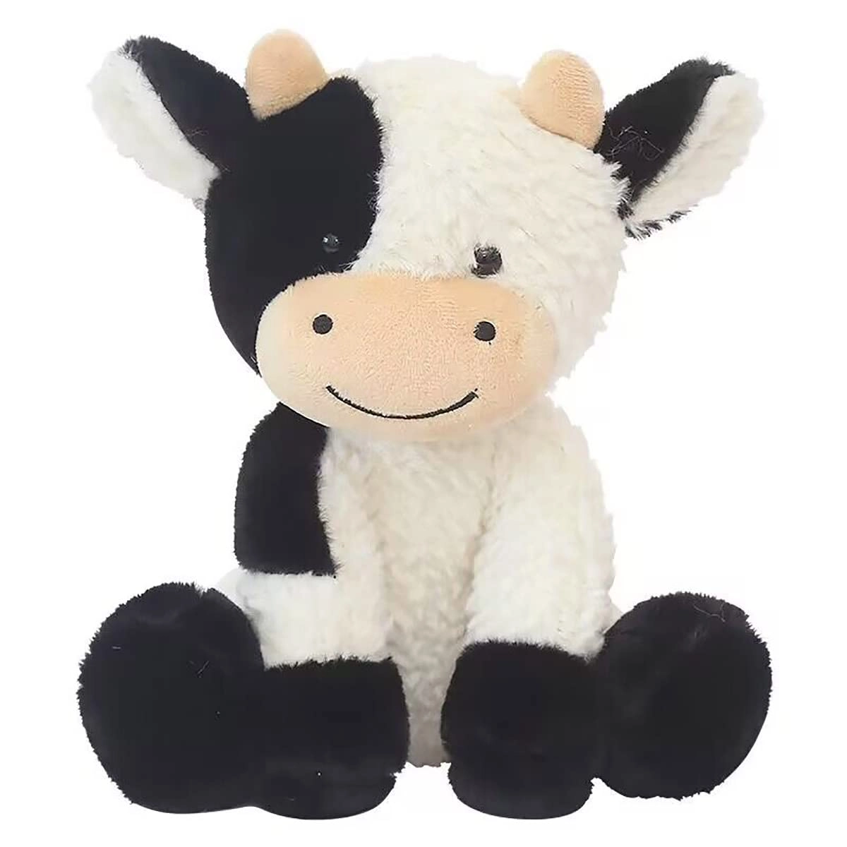 yukouqian Cow Plush - 9 inch Sitting