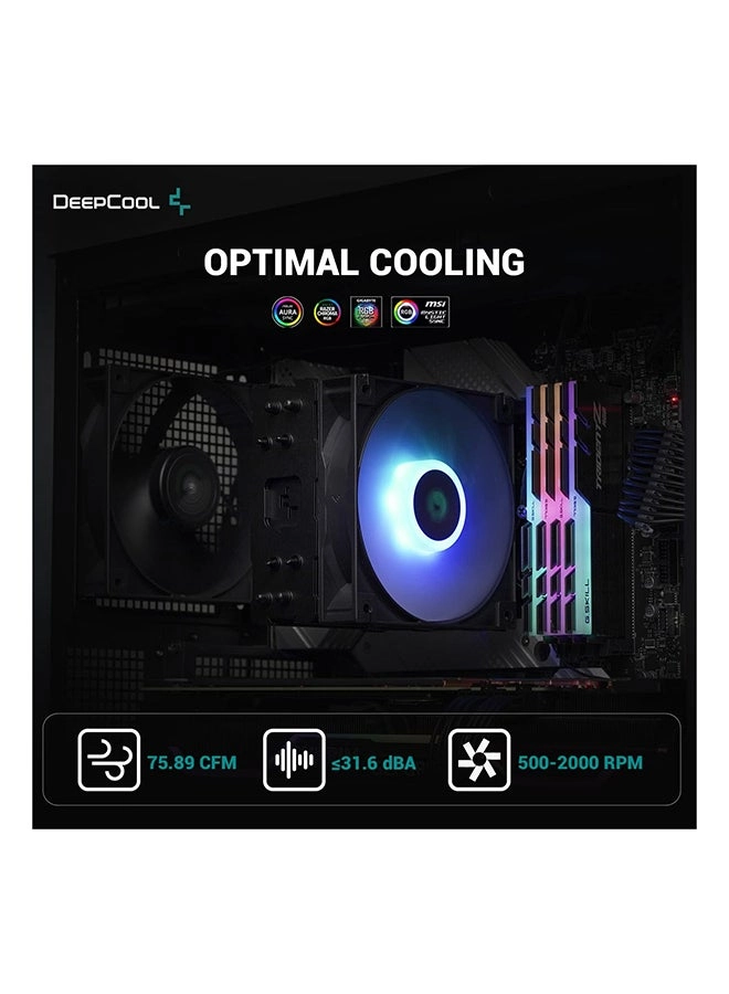 AG400 BK - Single-Tower 120mm