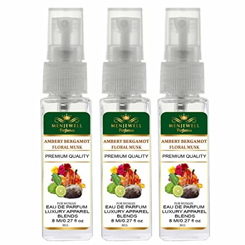 Ambery Basil Floral Musk Eau de Parfum - 8ml Pack