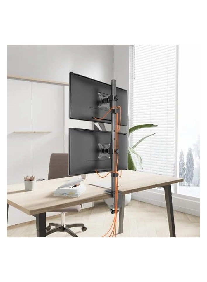 Dual Monitor Stand - 32 inch 75mm x 75mm 100mm x 100mm