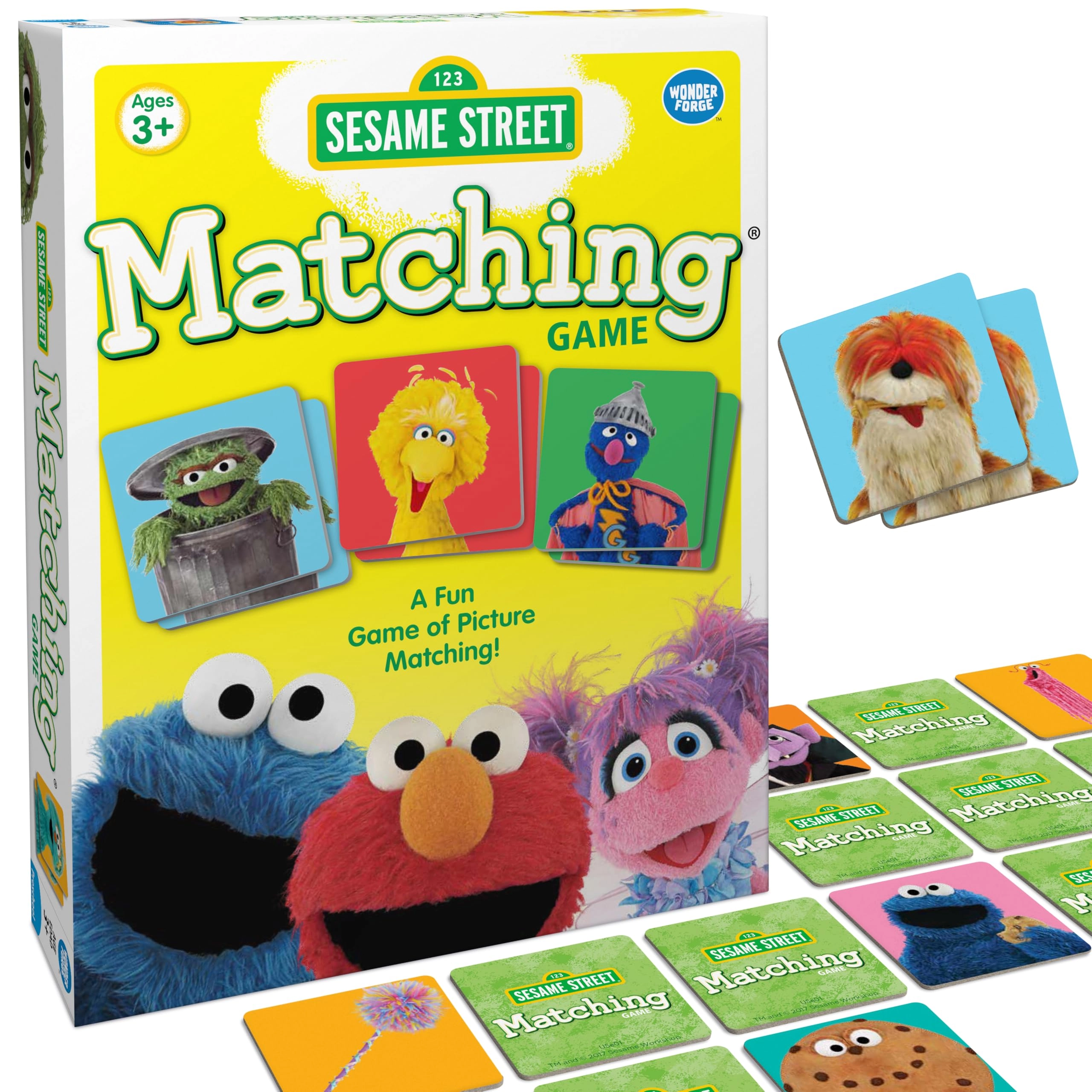 Ravensburger Sesame Street Matching Game - 3+ 72 pieces