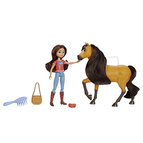 Lucky Doll - 7" 7 movable joints + Horse - 8" soft mane & tail Ages 3+