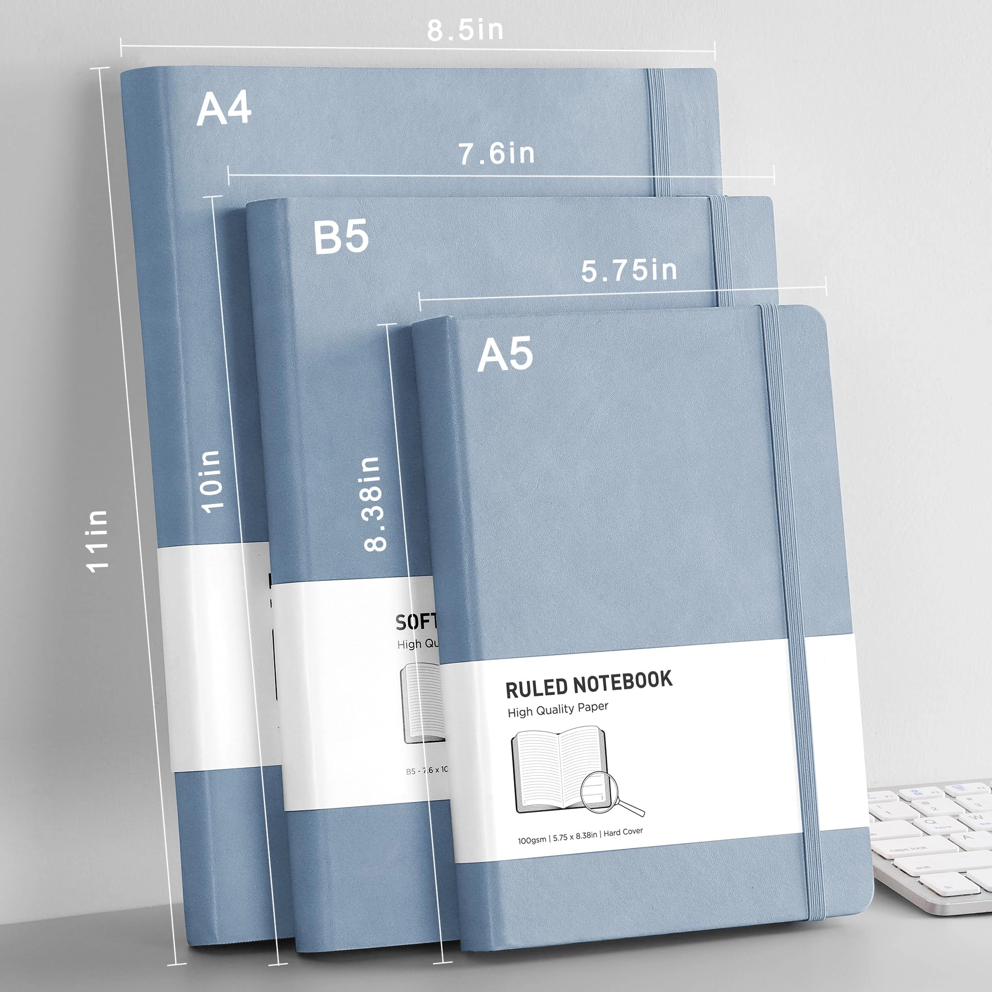 Lined Journal Notebook A5 Hardcover - Lined 320 Pages